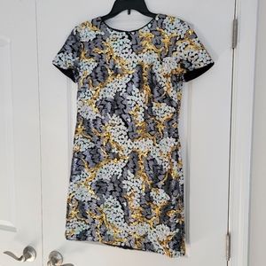 Dress the Population Gold and Silver Mini Dress